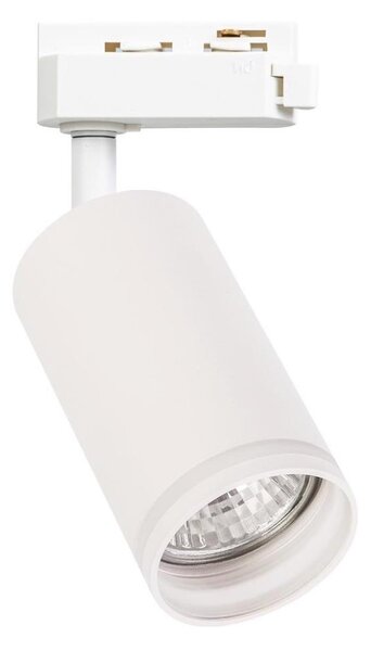 Bodové svítidlo do 1-fázového lištového systému PIPE 1xGU10/10W/230V bílá