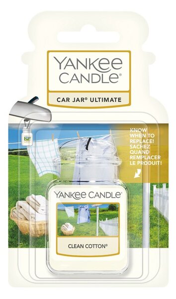 YANKEE CANDLE CLEAN COTTON LUXUSNÍ VISAČKA