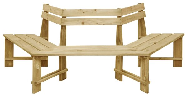 Zahradní lavice 240 cm impregnované borové dřevo