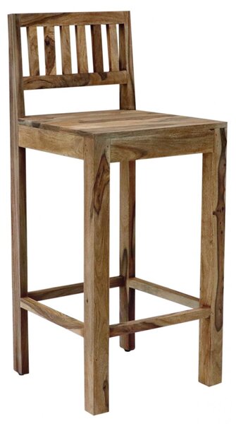 Židle barová 45x105x45 z indického masivu palisandr