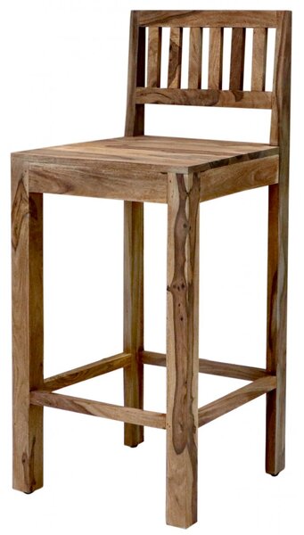 Židle barová 45x105x45 z indického masivu palisandr