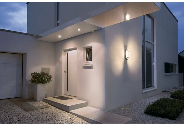 BIG WHITE SLV MERIDIAN 2, venkovní nástěnné a stropní svítidlo, TC-(D,H,T,Q)SE, IP54, antracit, max. 25 W 230445