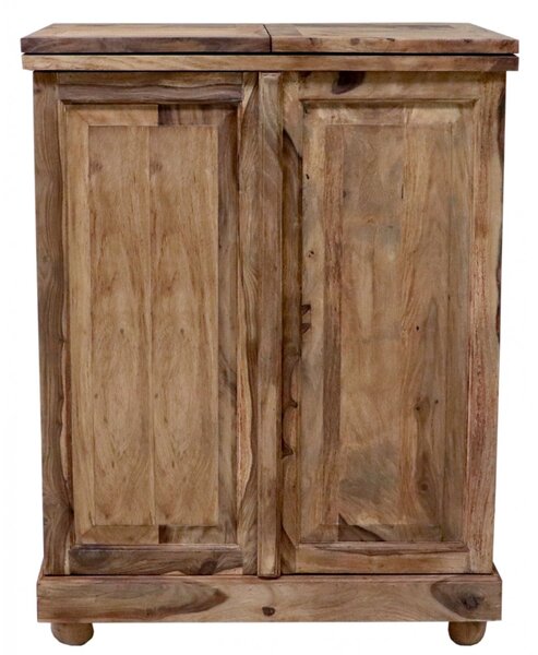 Rozkládací barová skříň 80x105x55 z indického palisandru