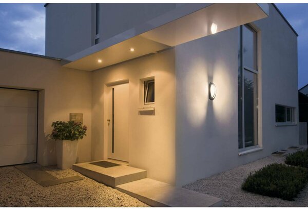 BIG WHITE SLV MERIDIAN 2, venkovní nástěnné a stropní svítidlo, TC-(D,H,T,Q)SE, IP54, antracit, max. 25 W 230445