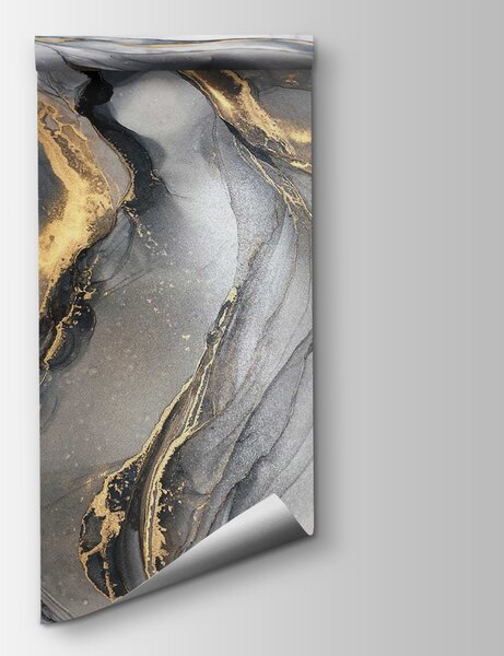 Fototapeta Elegantní abstraktní umění v tlumených tónech, Mramorové fototapety, Populární fototapety, u18250 - Tapeko.co.cz