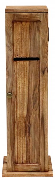 Skříňka na toaletní papír 20x80x20 z indického masivu palisandr
