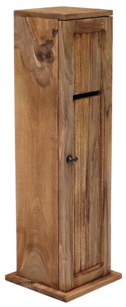 Skříňka na toaletní papír 20x80x20 z indického masivu palisandr