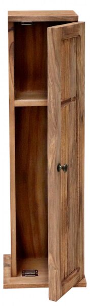 Skříňka na toaletní papír 20x80x20 z indického masivu palisandr