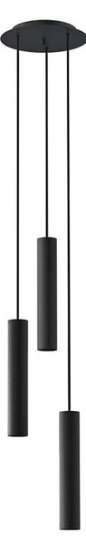 Závěsné svítidlo Nowodvorski BATON BLACK III 7856