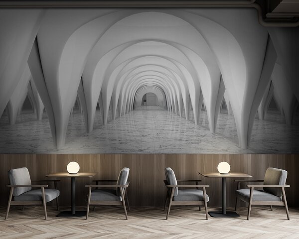 Fototapety Styl, atmosférický jev a černobílé, Fototapety rozšiřující prostory, u20653 : uwalls.cz