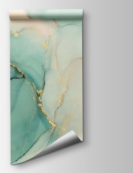 Fototapeta Abstraktní fluidní umění v jemných barvách, Mramorové fototapety, Populární fototapety, u20877 - Tapeko.co.cz