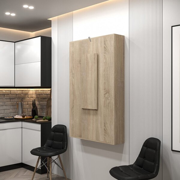 Moderní nástěnný stůl Eden, Barva: kašmír 5903211464393
