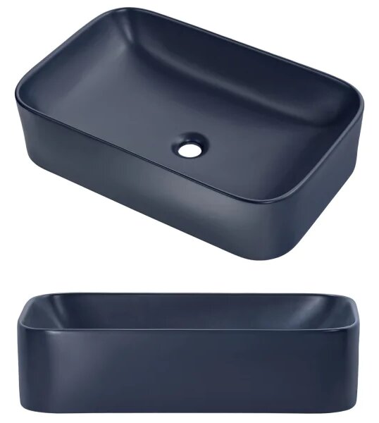 Comad Umyvadlo na desku Kama 50 cm modré