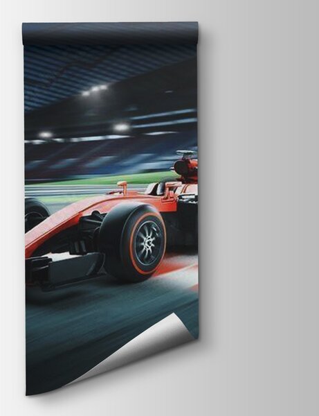 Fototapeta Závodní vůz na trati, Designové fototapety na zeď, Populární fototapety, u21076 - Tapeko.co.cz