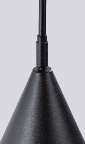 Sollux SL.1697 - Nástěnná lampa NOX 1xE14/10W/230V černá