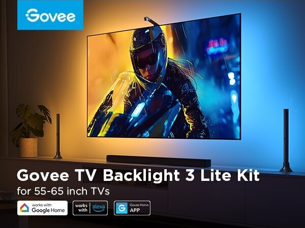 Govee - SADA 2x Backlight TV 55-65" SMART LED podsvícení RGBICW Wi-Fi