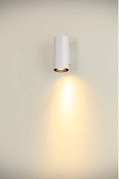 BIG WHITE SLV ASTO TUBE nástěnné přisazené svítidlo, válcové, max. 1x 10 W, bílé 1006442