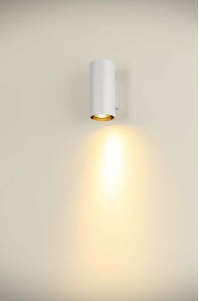 BIG WHITE SLV ASTO TUBE nástěnné přisazené svítidlo, válcové, max. 1x 10 W, bílé 1006442