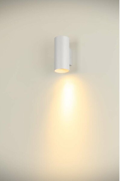 BIG WHITE SLV ASTO TUBE nástěnné přisazené svítidlo, válcové, max. 1x 10 W, bílé 1006442