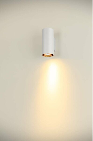 BIG WHITE SLV ASTO TUBE nástěnné přisazené svítidlo, válcové, max. 1x 10 W, bílé 1006442