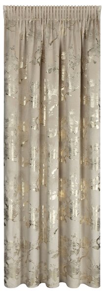 ZATEMŇOVACÍ ZÁVĚS NA PÁSCE CELIA 140X270 CM VZOROVANÁ