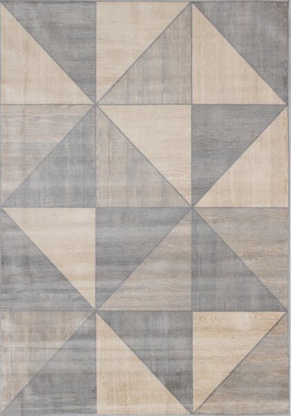 Kusový koberec Negev 2391 87 stříbrný BARVA: Šedá, ROZMĚR: 100x140 cm