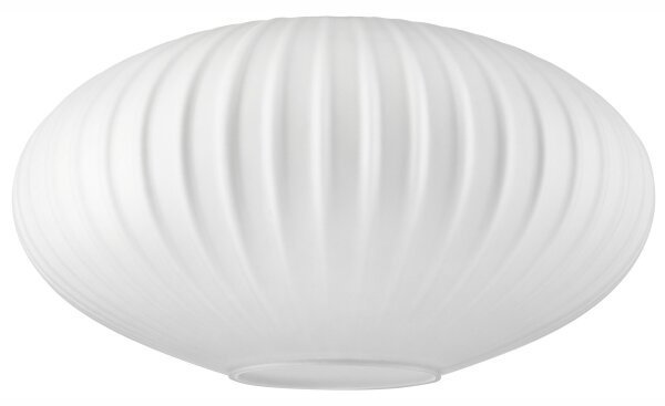 Lustr na lanku HECTOR 1xE27/15W/230V bílá/mosaz pr. 30 cm
