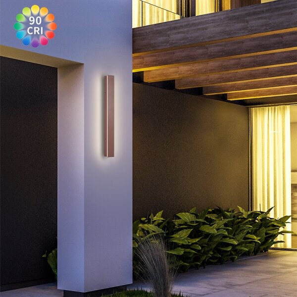 Brilagi -LED Venk. nást. svít. LINEAR LED/12W/230V 3000K IP65 50 cm hnědá CRI 90