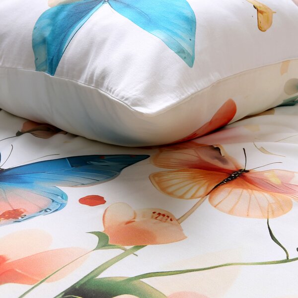 SATÉNOVÉ POVLEČENÍ SATYNLOVE PREMIUM 160X200 CM, 2KS 70X80 CM VZOROVANÉ