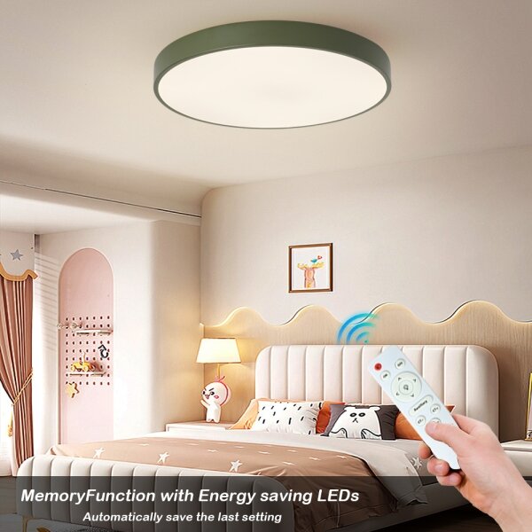 Brilagi - LED Stm stropní svítidlo POOL LED/60W/230V 3000-6000K 60 cm zelená+DO
