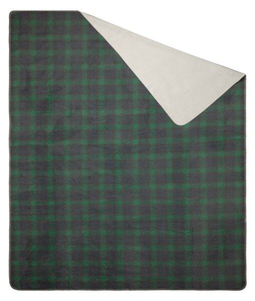 VÁNOČNÍ DEKA BELL 200X220 CM VZOROVANÁ
