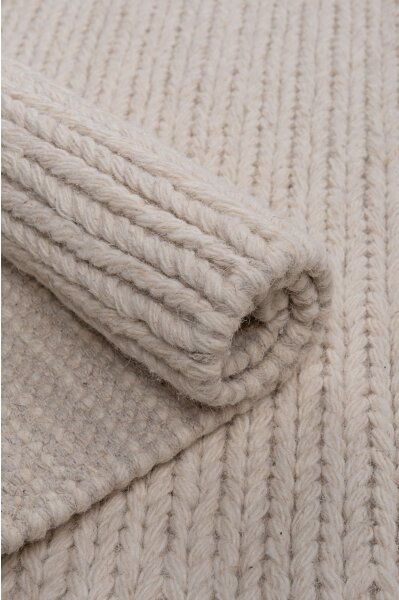 Přírodní koberec FIR WOOL 70x140 cm 2600 g/m2 krémová