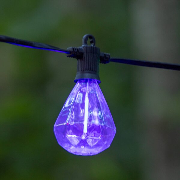 Sirius LED světelný řetěz Marcus multi, startovací sada, 3 m, solární/s napájecím, Vícebarevná, Plast