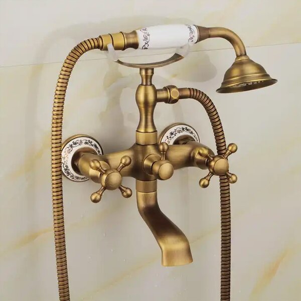 Vanová baterie Rea Rustico Antique Gold