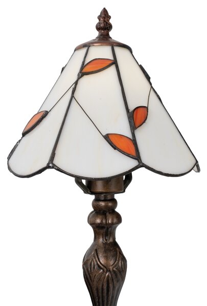 Brilagi - Tiffany vitrážová stolní lampa FOLIA 1xE27/60W/230V