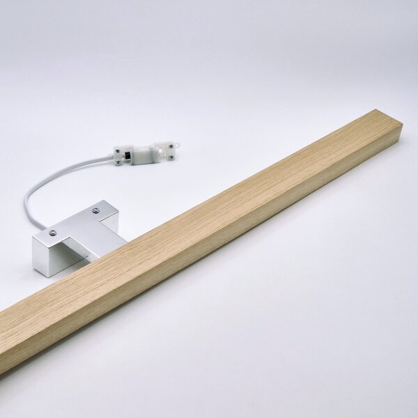 Brilagi-LED Koupelnové osvětlení zrcadla WOODY MIRROR LED/15W/230V IP44 dub/chro