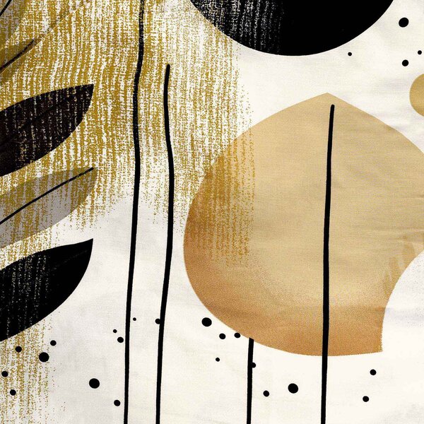 SATÉNOVÉ POVLEČENÍ SATYNLOVE 160X200 CM, 2 KS 70X80 CM LISTY
