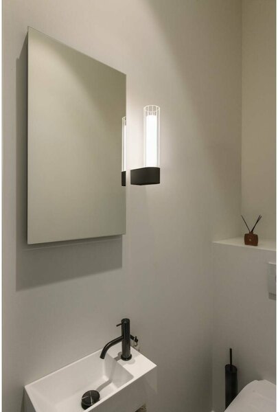 BIG WHITE SLV LYGANT single nástěnné přisazené svítidlo, 3000 K, 8 W, černá 1007614