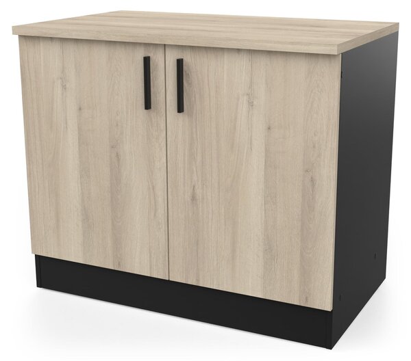 Kuchyňská spodní skříňka Demeyere s pracovní deskou a 2 dvířky, model "Origan", výška 85 cm
