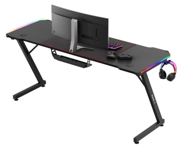 Herní stůl Hero 4.8 RGB černý