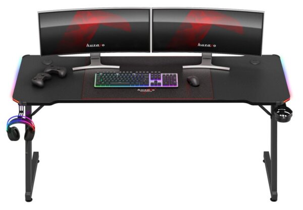 Herní stůl Hero 4.8 RGB černý