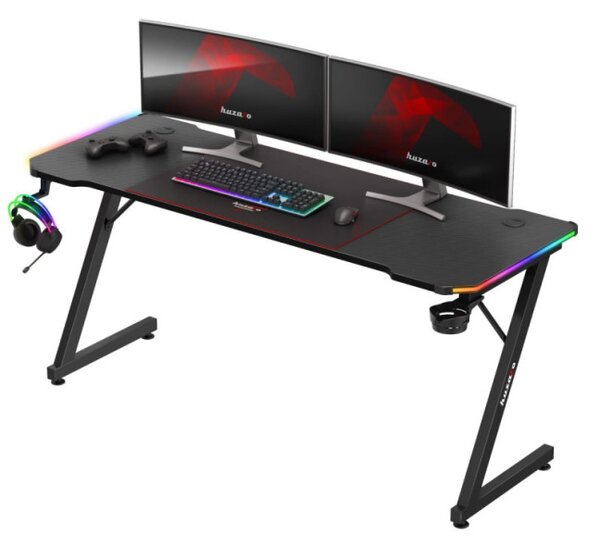 Herní stůl Hero 4.8 RGB černý
