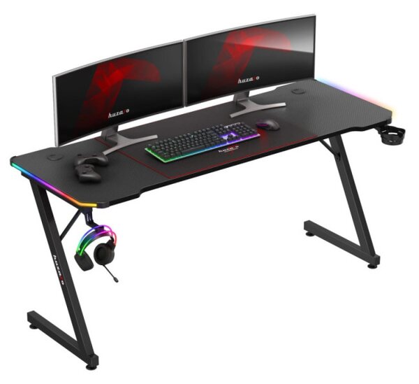 Herní stůl Hero 4.8 RGB černý
