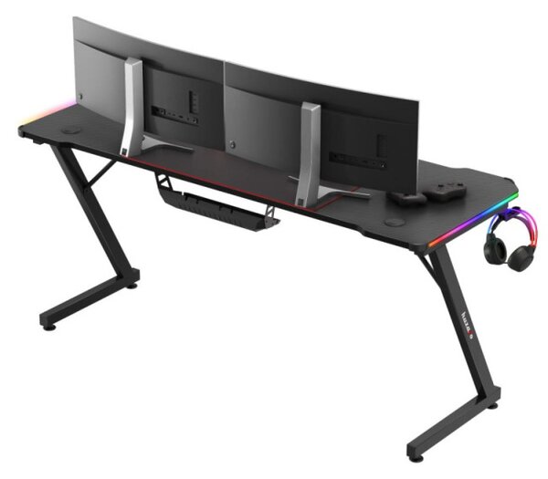 Herní stůl Hero 4.8 RGB černý