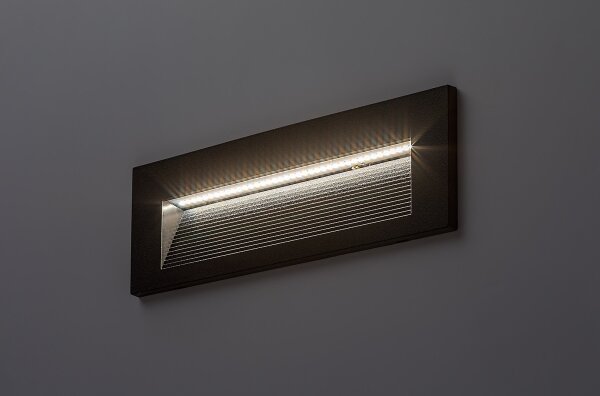Rabalux 77190 - LED Ven. nástěnné svítidlo KAVALA LED/6W/230V IP65 černá