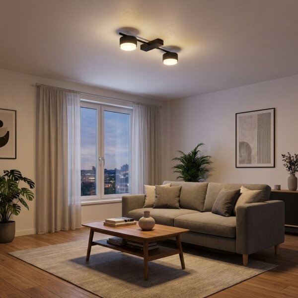 Brilagi - LED Bodové svítidlo MONO 2xGX53/12W/230V černá