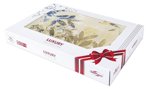 SATÉNOVÉ POVLEČENÍ LUXURY CINQUE TERRA160X200 CM, 2KS 70X80 CM LISTY