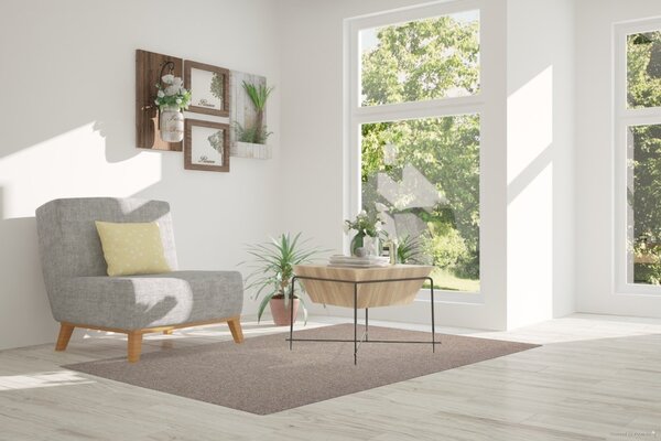 Timzo, Kusový koberec Neapol 4713, 57x120, béžová, chodba / předsíň