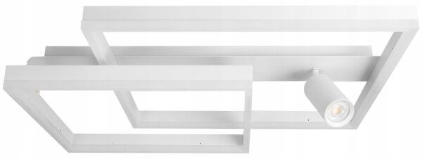 LED Stropní svítidlo LED/38W/230V + 1xGU10/30W bílá