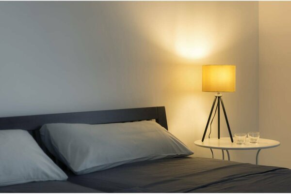 BIG WHITE SLV FENDA, stolní lampa, podstavec svítidla, A60, černá, bez stínítka, max. 40 W, vč. vypínače v síťovém kabelu 155540